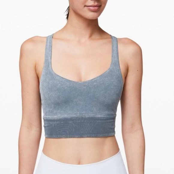 lululemon athletica Other - Lululemon Free To Be Bra Long Line Rib Snow Wash
Washed Moon Blue